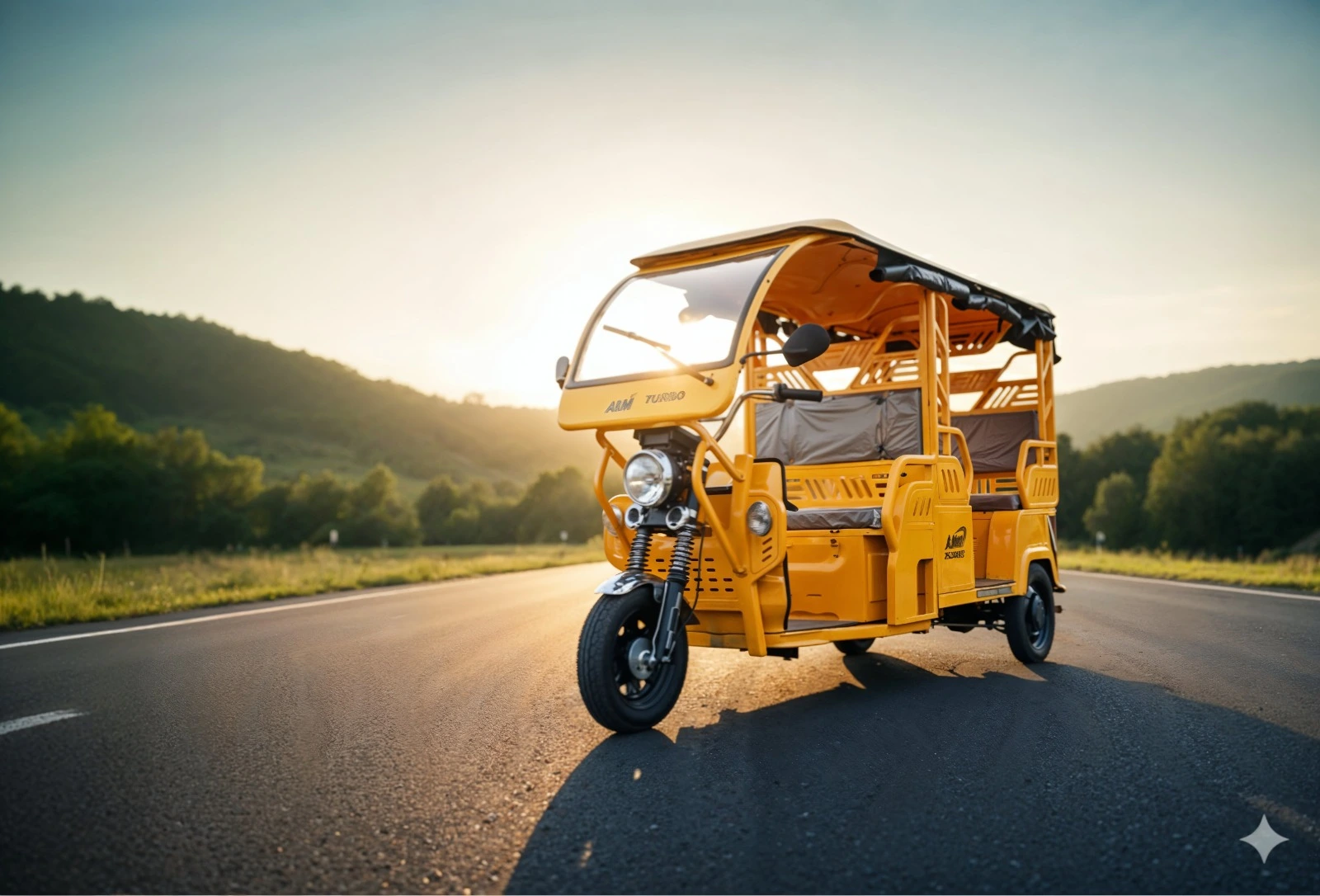 AAM Turbo Electric Rickshaw
